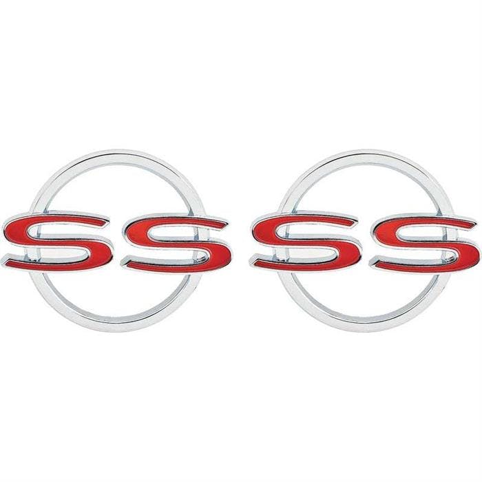 OER 3851724 1964 Impala SS Quarter Panel Emblems