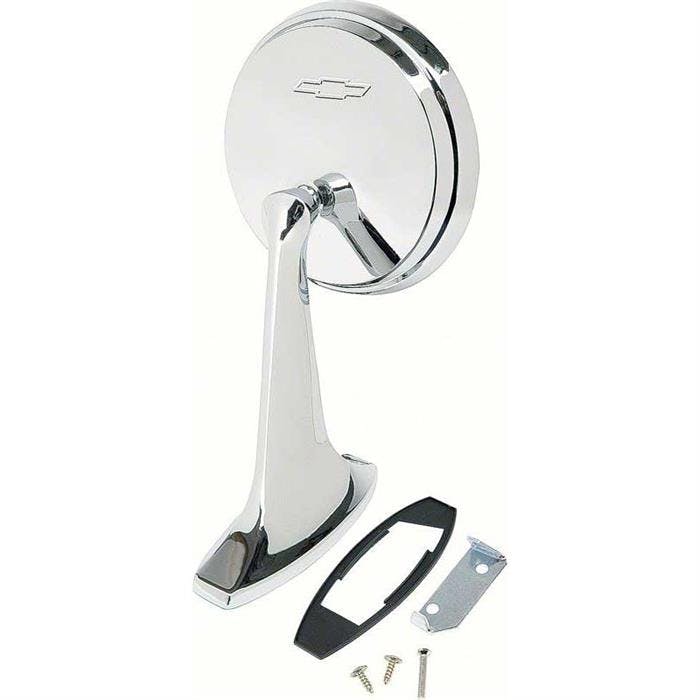 OER 3863609 65-66 Impala Outer Door Mirror w/Bow Tie, LH