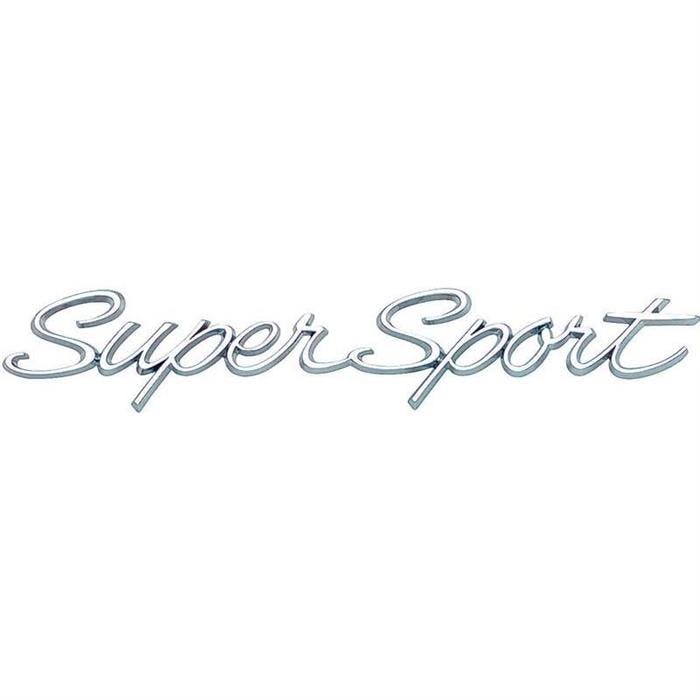 OER 3867735 1965-66 Impala InSuper Sport In Fender Emblem