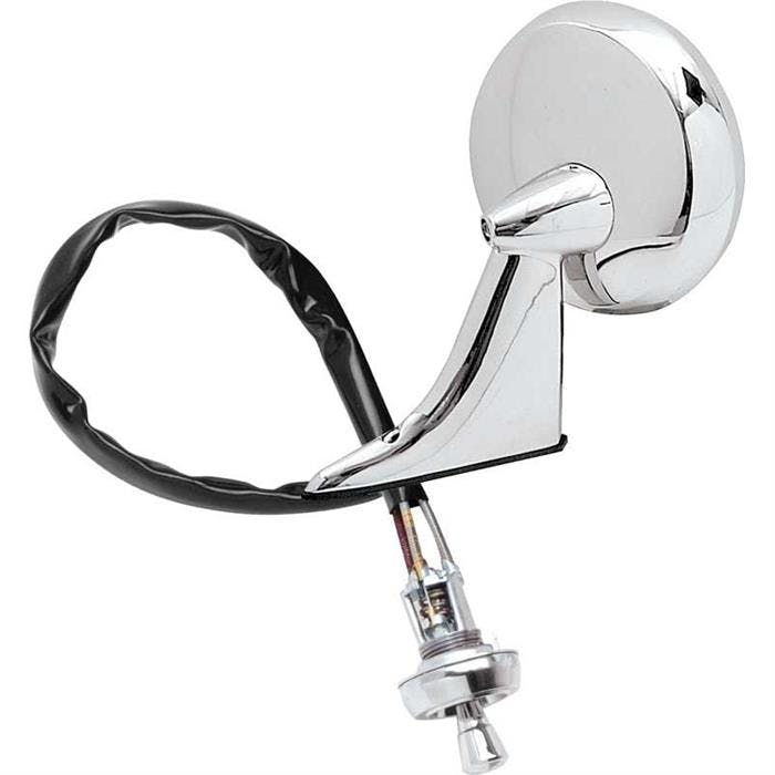 OER 3899857 1966-67 Remote Outer Door Mirror Assembly, LH