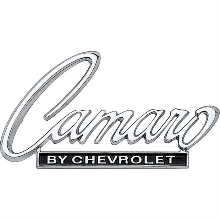 OER 3916654 68-69 Camaro By Chevy In Header/Rear Deck Emblem