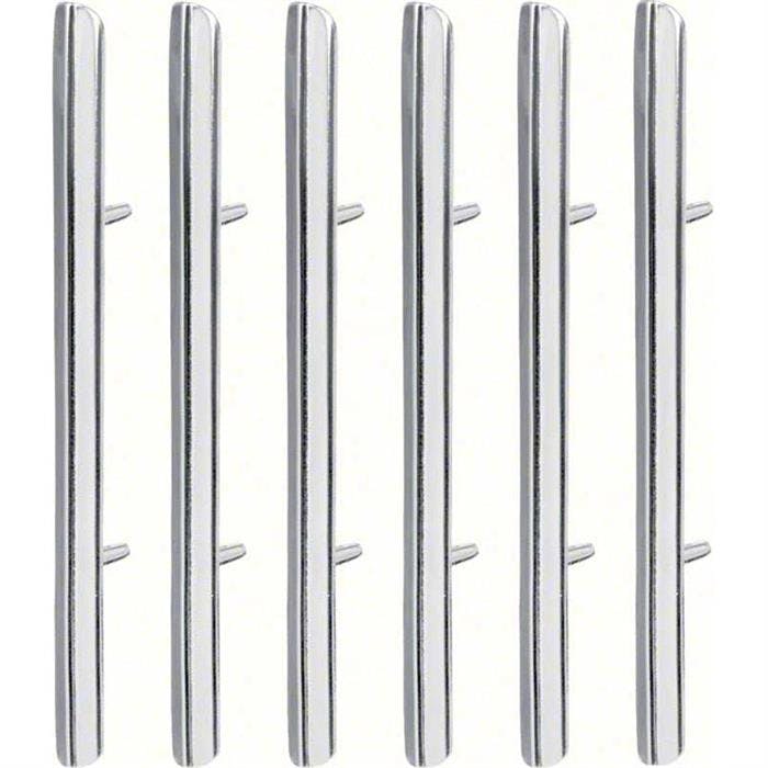 OER 4229997 1967-68 Firebird Rear Quarter Louver Trim Set