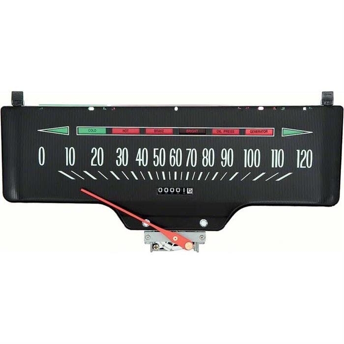 OER 6456802 66 Chevy Impala In Dash Speedometer,120 MPH