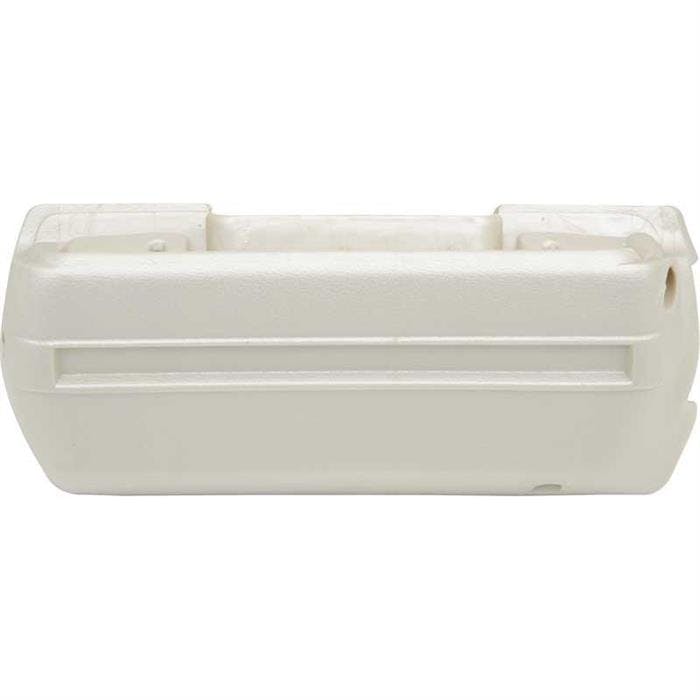 OER 8769947 1968-72 GM Standard Pearl Parchement Arm Rest Base,LH
