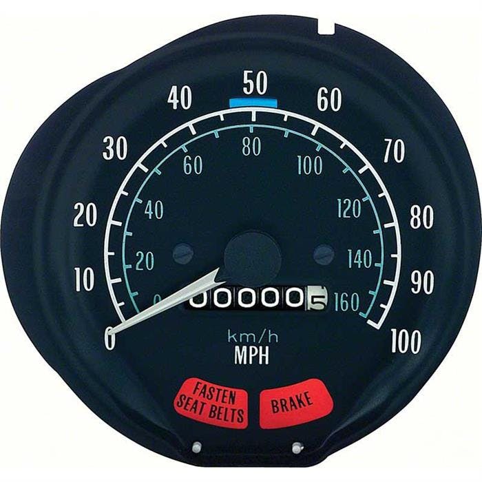 OER 8986779 75-79 Firebird Speedometer, 100 MPH