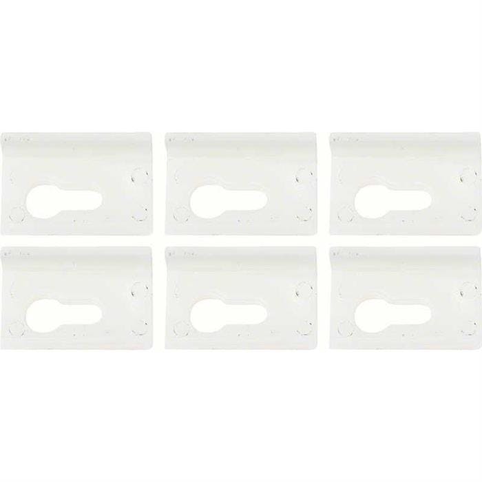 OER 9815840 1970-81 Camaro 6 Piece Door Reveal Molding Clip Set