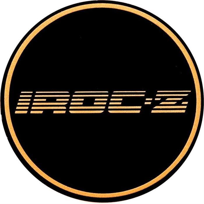 OER 10087755 88 Camaro Center Cap Insert Emblem, IROC-Z Gold