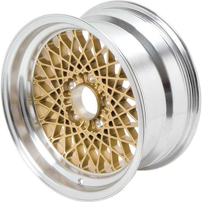 OER 10104407 GTA 16X8 Wheel Gold, w/5 In Backspace/16mm Offset