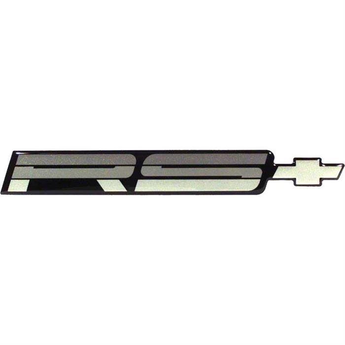OER 10118557 1989-90 Camaro RS Silver Rear Panel Emblem