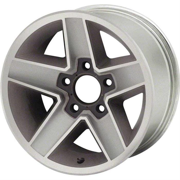 OER 12322686 82-87 Camaro Z28 15x7 Alum Wheel 5x4-3/4 BP 4-1/4BS
