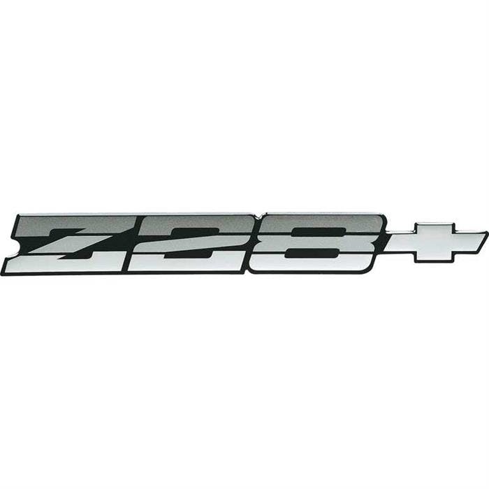 OER 14065280 83-84 Camaro Z28 Charcoal Rear Panel Emblem