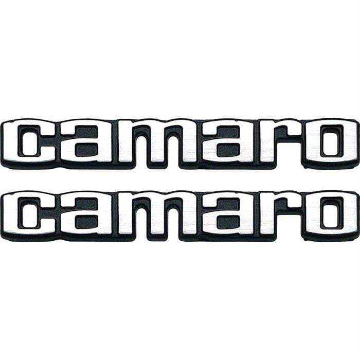 OER 20092045 1978-81 Camaro Deluxe Door Panel Emblem, Pair