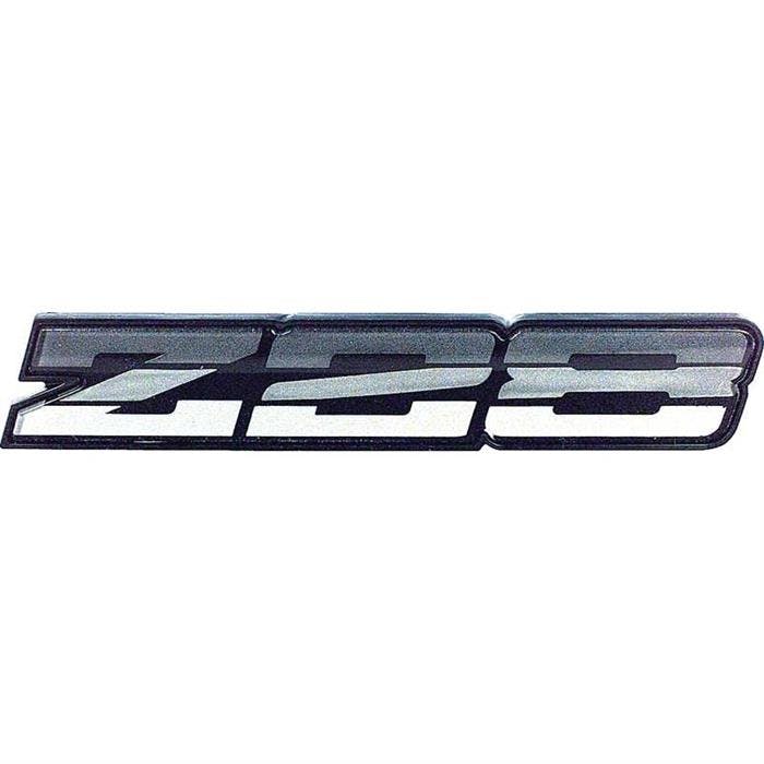OER 20428336 1983-84 Camaro Z28 Charcoal Rocker Panel Emblem