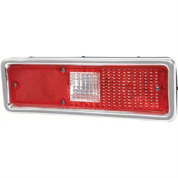 OER A26025 71-72 Nova Tail Lamp Assembly, RH w/Square Backup Lens
