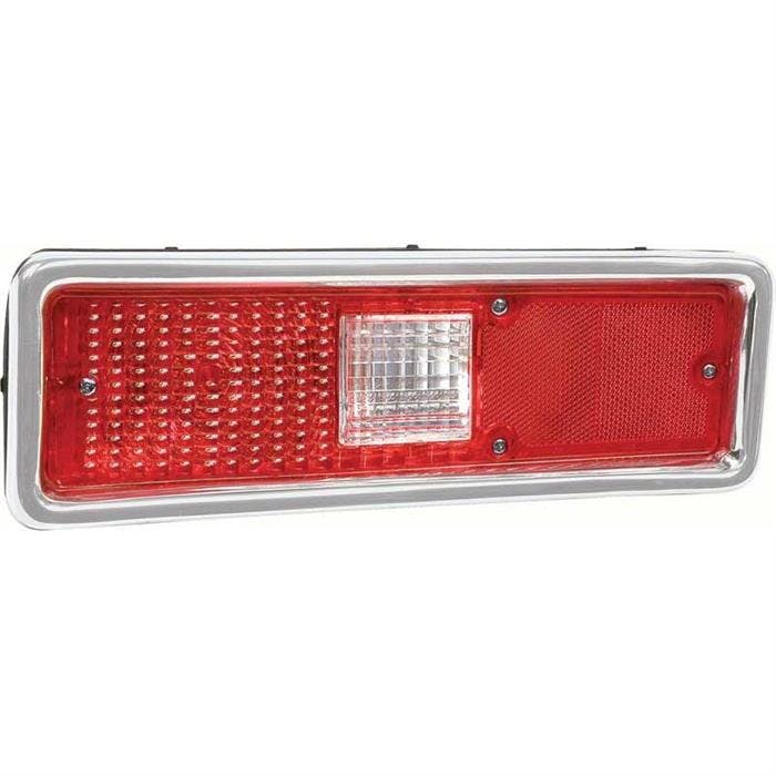 OER A26026 71-72 Nova Tail Lamp Assembly, LH w/Square Backup Lens