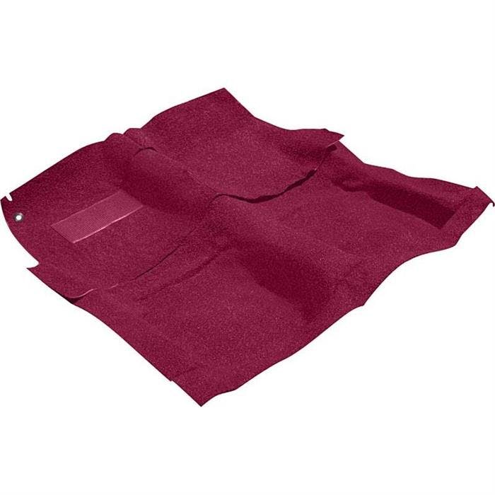 OER B16252B49 1965-70 Impala Medium Red Molded Loop Carpet Set