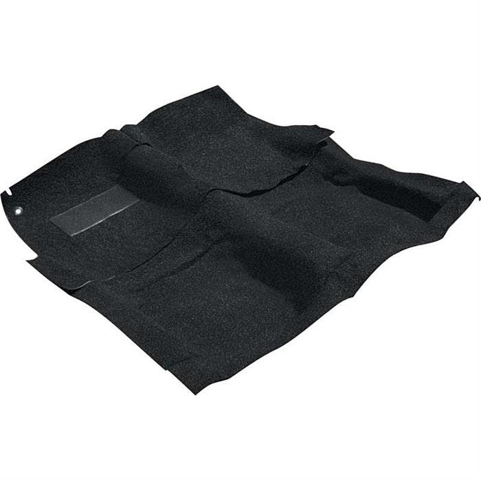 OER B1743P01 74-76 Impala Hardtop Black Molded Cut Pile Carpet St