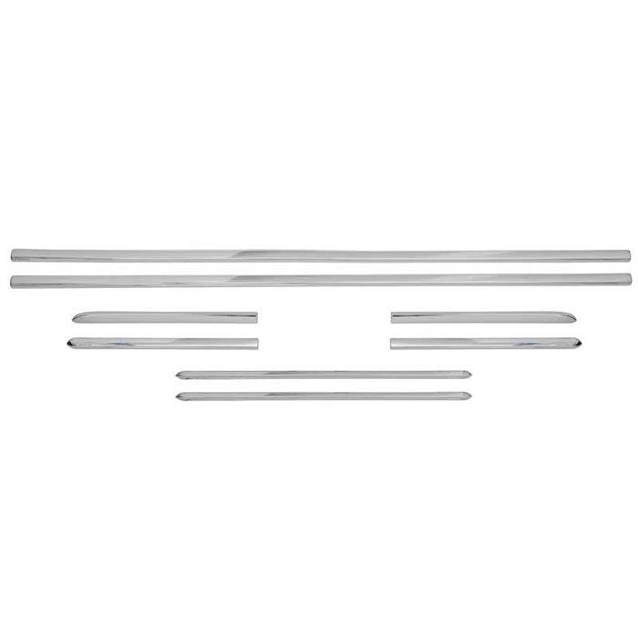 OER C2389 68-74 Nova Lower Side Body Molding Set, Deluxe Exterior