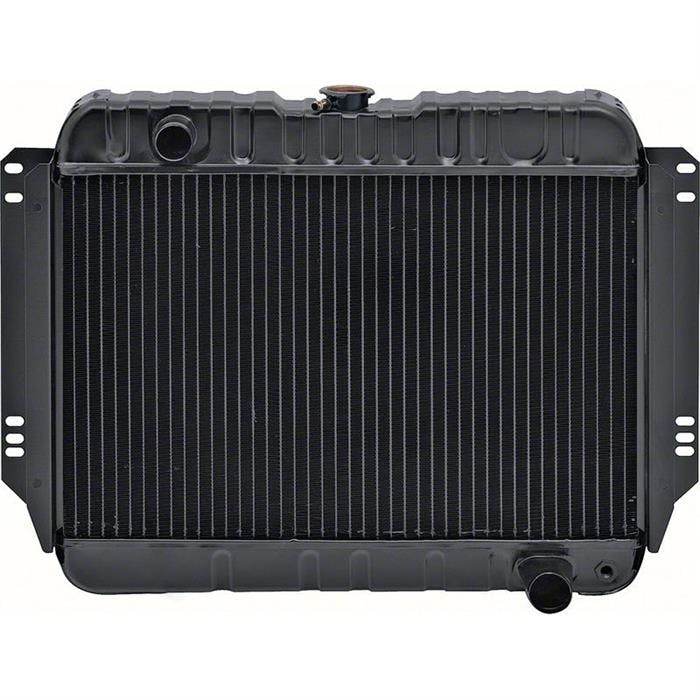 OER CRD1373S 67 Impala V8 283/327 w/MT & AC, Radiator 3 Row