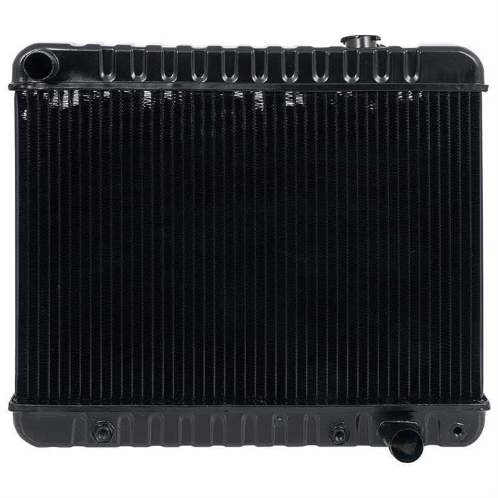OER CRD1723A 63-66 GM Truck L6/V8 w/AT 3 Row Copper/Brass Rad