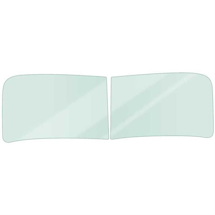 OER CT4754T 47-53 GM PU, 2-Piece Windshield, Clear, Green Tint