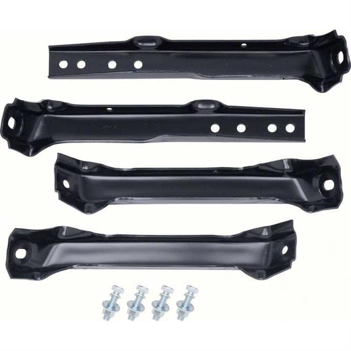 OER CX1854 1963-66 Chevy Stepside Pickup Rear Bumper Bracket Set