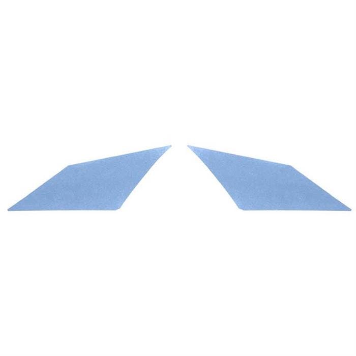 OER EM67103 1967 Camaro Light Blue Line Dot Grain Inner Sail Pnls