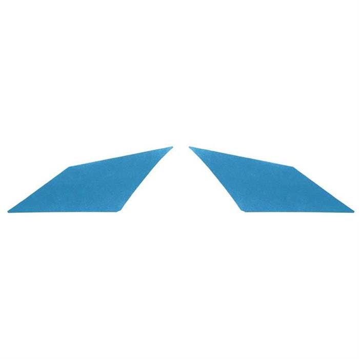 OER EM67104 1967 Camaro Bright Blue Line Dot Inner Sail Pnls
