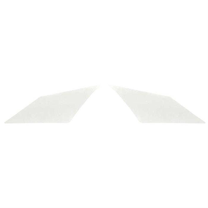OER EM68110 1969 Camaro White Bedford Ribbed Inner Sail Pnls