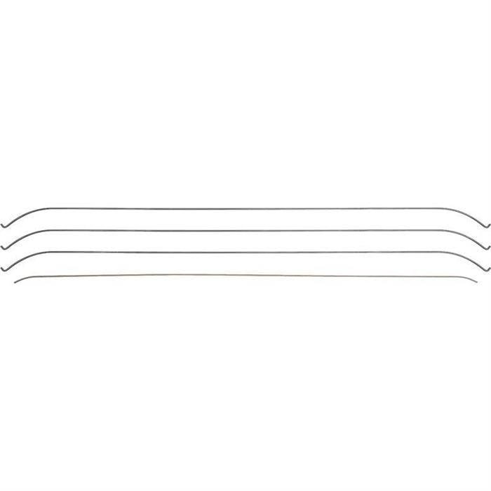 OER GM359 1961-62 Chevy Bubl Top 4 Piece Headliner Bow Set