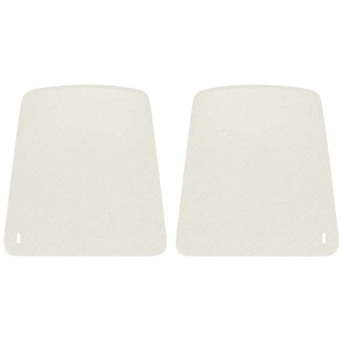 OER K1010 1967-70 Camaro Bucket Seat Back Panels, White
