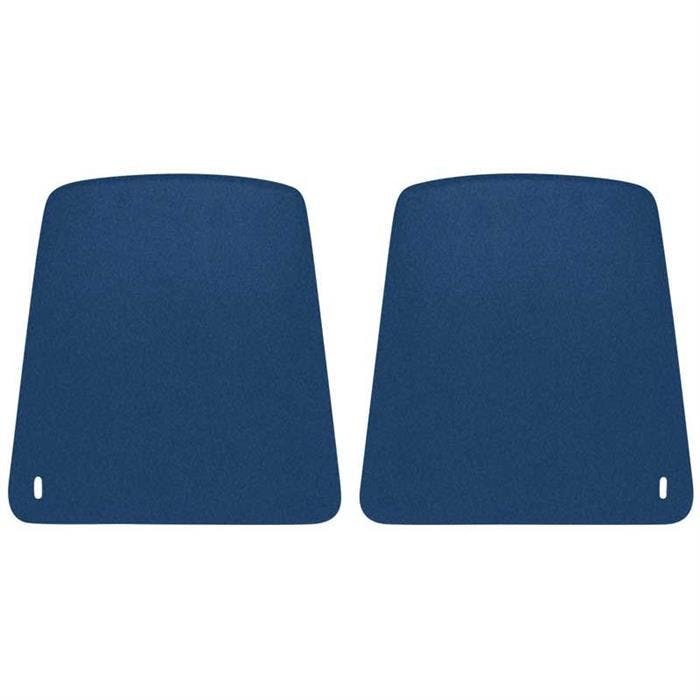 OER K1051 67, 69 Camaro Dark Blue Bucket Seat Back Pnls