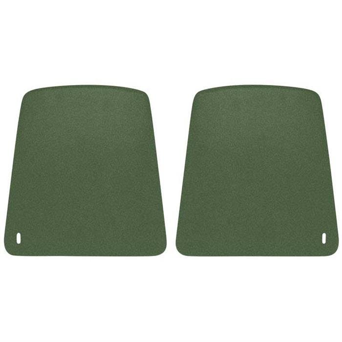 OER K1061 69-70 Camaro Dark Green Bucket Seat Back Pnls
