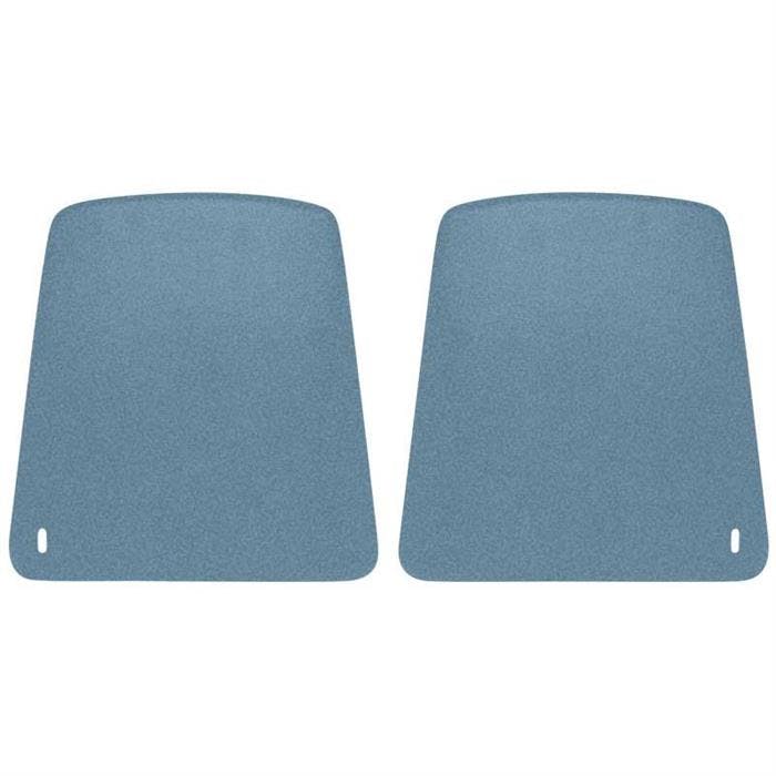 OER K1073 1967 Camaro Light Blue Bucket Seat Back Panels