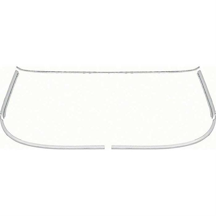 OER K121 63-64 Impala Windshield Molding Set, Standard/SS Models