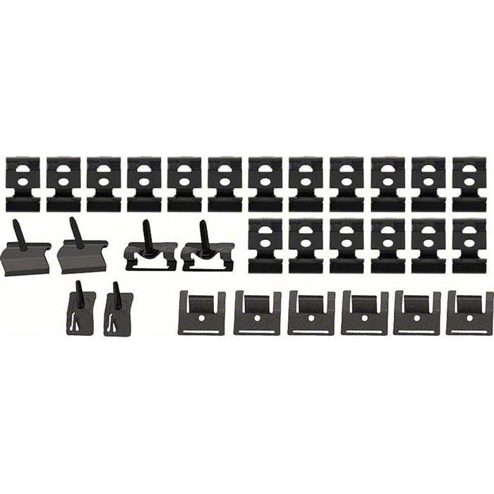OER K143 1962-64 Impala/Impala SS Back Glass Molding Clip Set