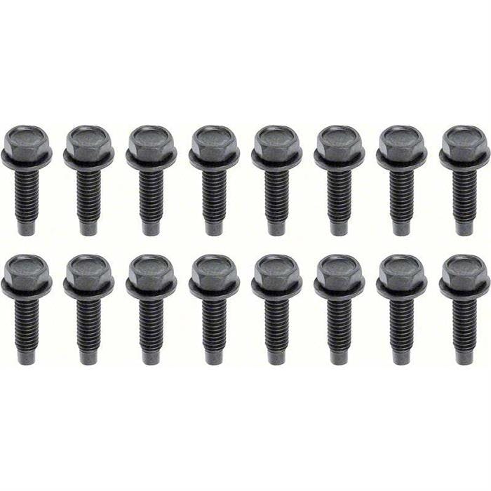 OER K6 68-81 Camaro 16 Piece Lower Door Hinge Bolt St