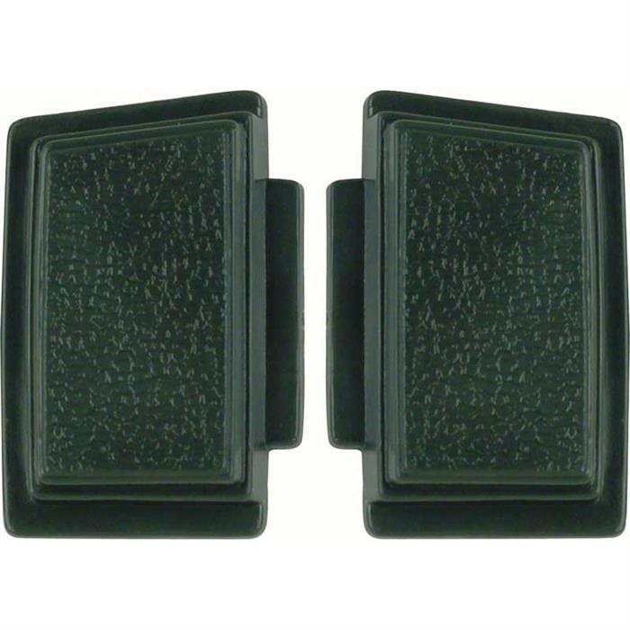 OER K213DG 69-70 Standard Steering Wheel Horn Buttons Dark Green
