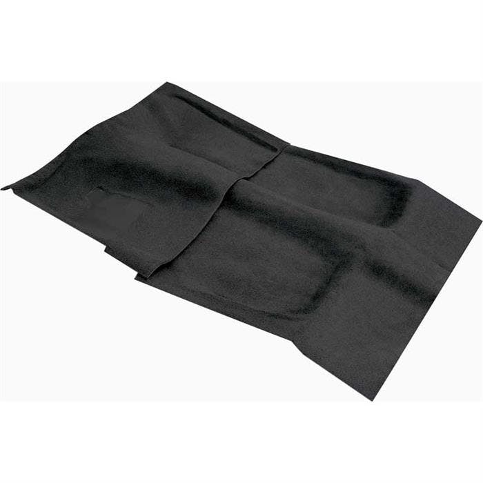OER K2101 70-73 F-Body Black Molded Carpet w/Tail