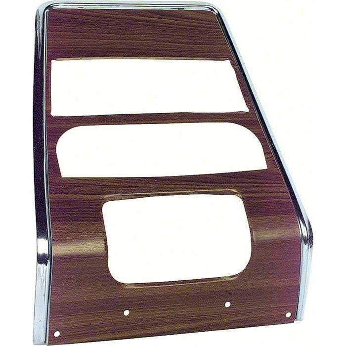 OER K260 1967 Firebird Walnut Center Dash Panel, Without A/C