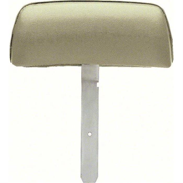 OER K31009C 69 Firebird Ivy Gold Headrest Assemblies w/Curved Bar
