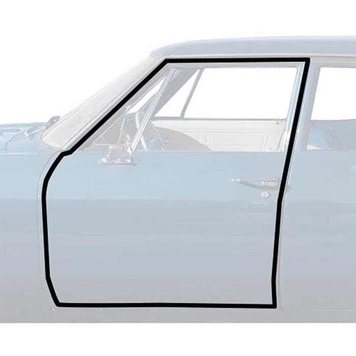 OER K428 65-66 Impala Door Frame Weatherstrip, Sedan, Pair