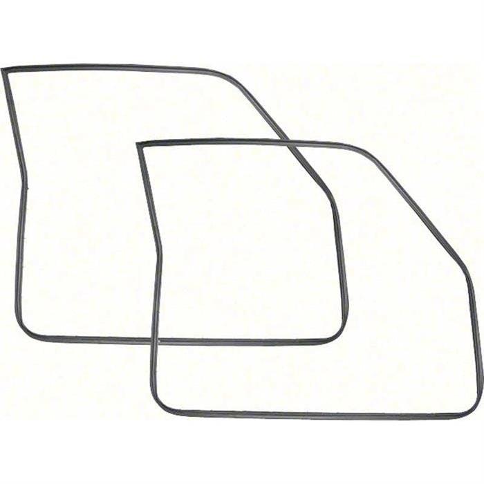 OER K443 1968-74 Nova Door Frame Weatherstrips, Sedan, Pair