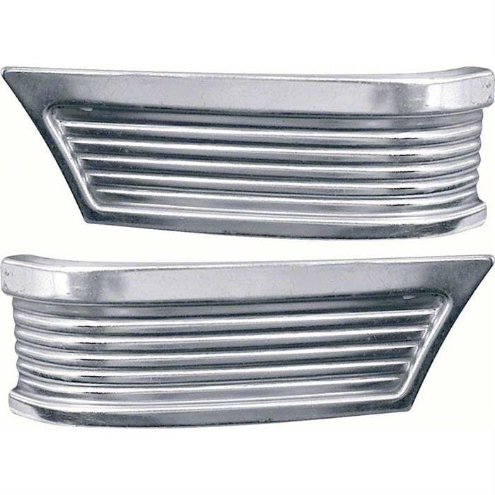 OER K513 1962-64 Nova Park Lamp Bezel Extensions, Pair