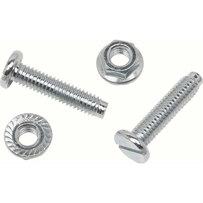 OER K555 60-77 GM Hood Adjuster Stop Bolt/Nut Set, 5/16x1-3/8