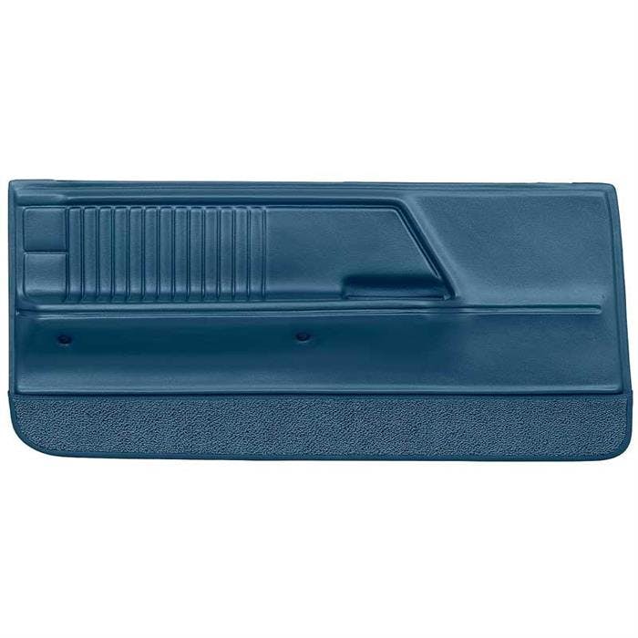 OER K62704 67 Camaro Bright Blue Deluxe Molded Front Door Panels