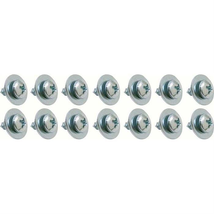 OER K723A 67-69 Camaro 14 Piece Rain Gutter Mounting Screw Set