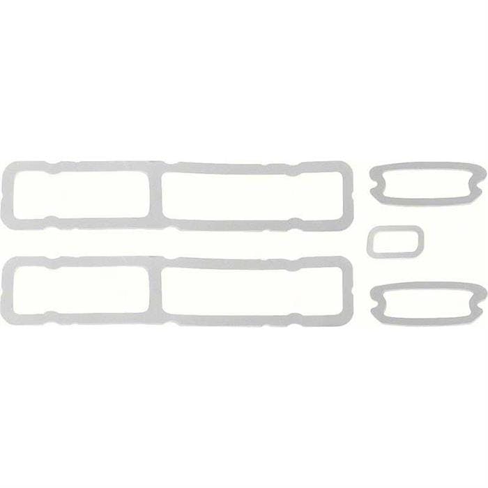 OER K725 1968 Camaro Standard Lens Seal Set, 5 Piece Set