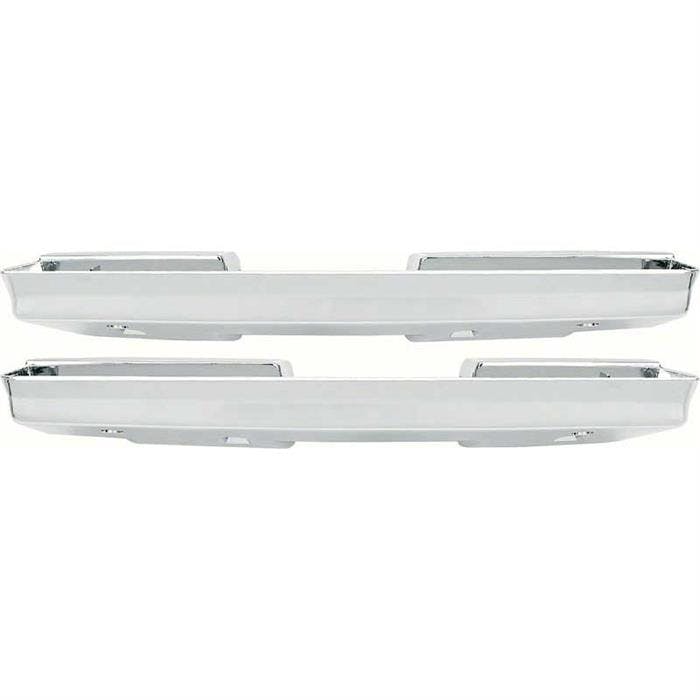 OER K7949 1962-64 Impala Front Arm Rest Base, Pair, Chrome