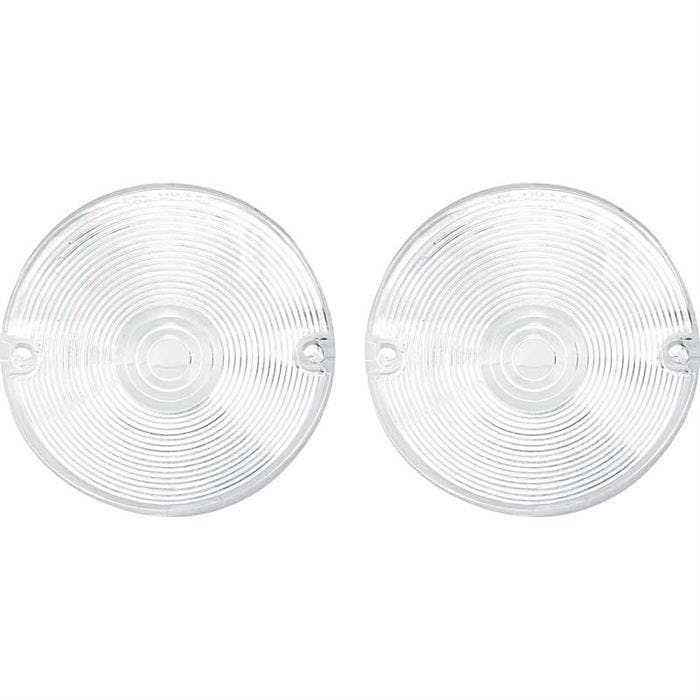 OER MA2069 1968 Dodge Dart Park Lamp Lens, w/Gaskets, Pair